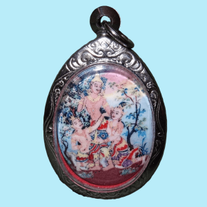 Médaillon Thai de charme Maha Sané par le très vénérable LP Inn