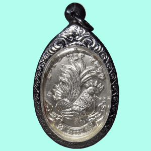 Amulette médaillon Coq Phaya Kai de LP Ruay
