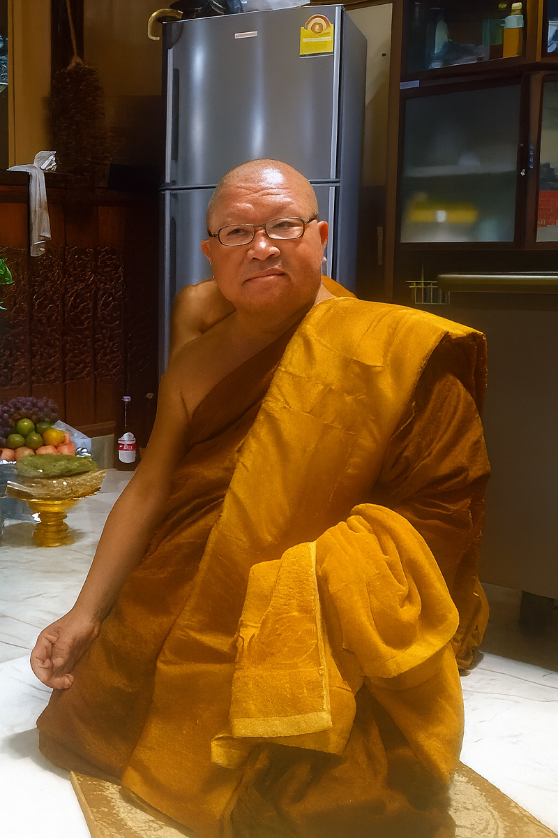 Amulette Takut Maha Rut Serm Banya par LP Sawae – Image 5
