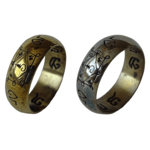 Bague sacrée de méditation bouddhiste
