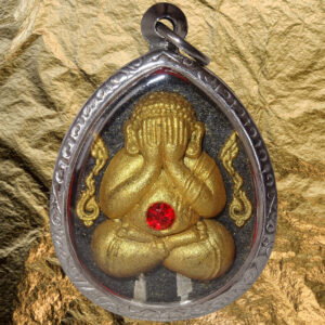 Puissante amulette Phra Pidta Maeng Mum – Très vénérable LP Koon
