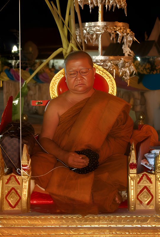 Vénérable Luang Phor Sawae, un maître bouddhiste respecté de Buriram
