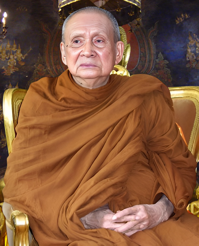 Sa Sainteté Somdej Phra Sangharaj du Wat Bowonniwet Vihara.
