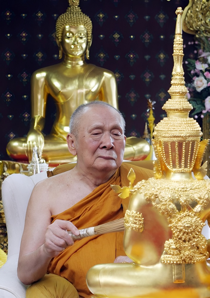 Sa Sainteté Somdej Phra Sangharaj du temple Bowonniwet Vihara