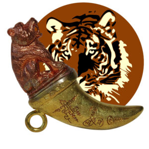 Amulette dent de tigre thai