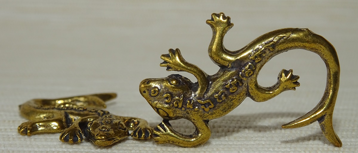 Amulettes thai Gecko à deux queues - Temple Bang Chan – Image 5