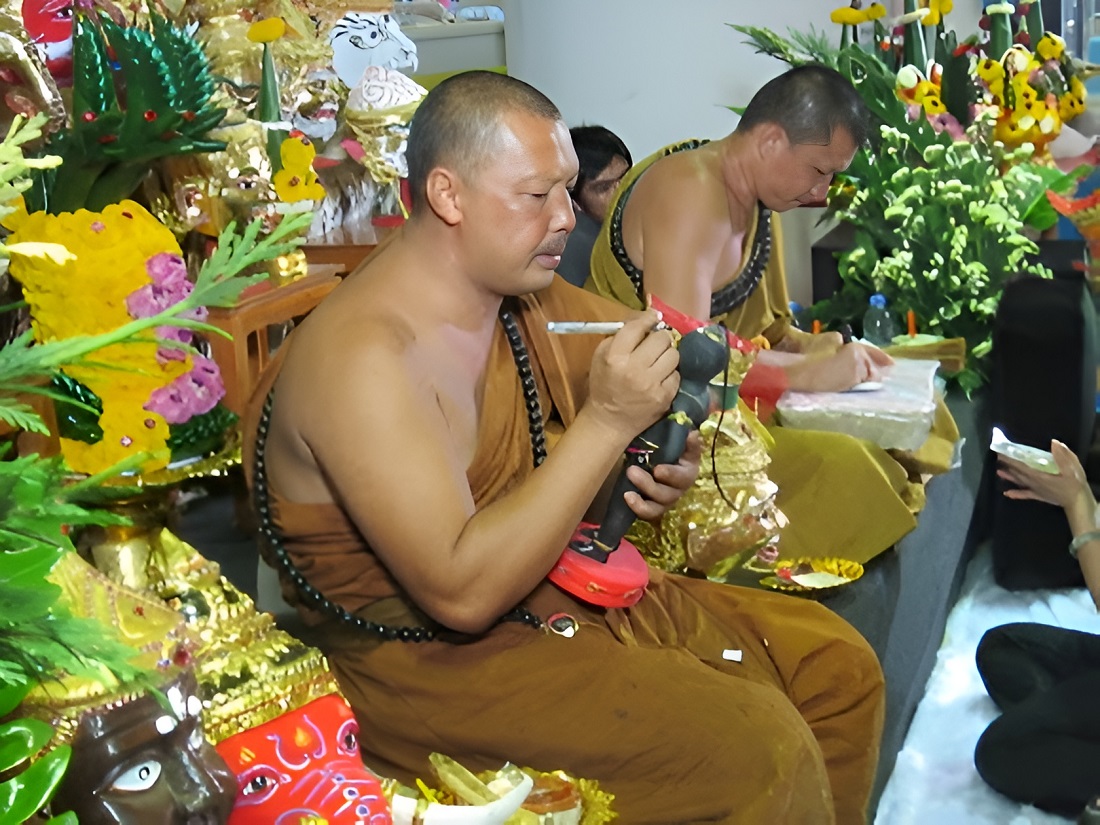 Amulette thaï Thong Poon, rare Hoon Payon – Image 6