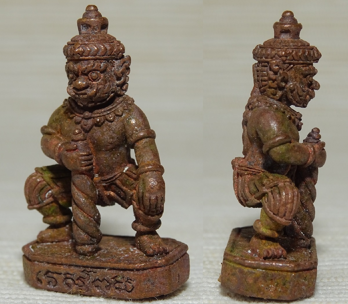 Amulette authentique Thao Wessuwan d'Ajarn Phun