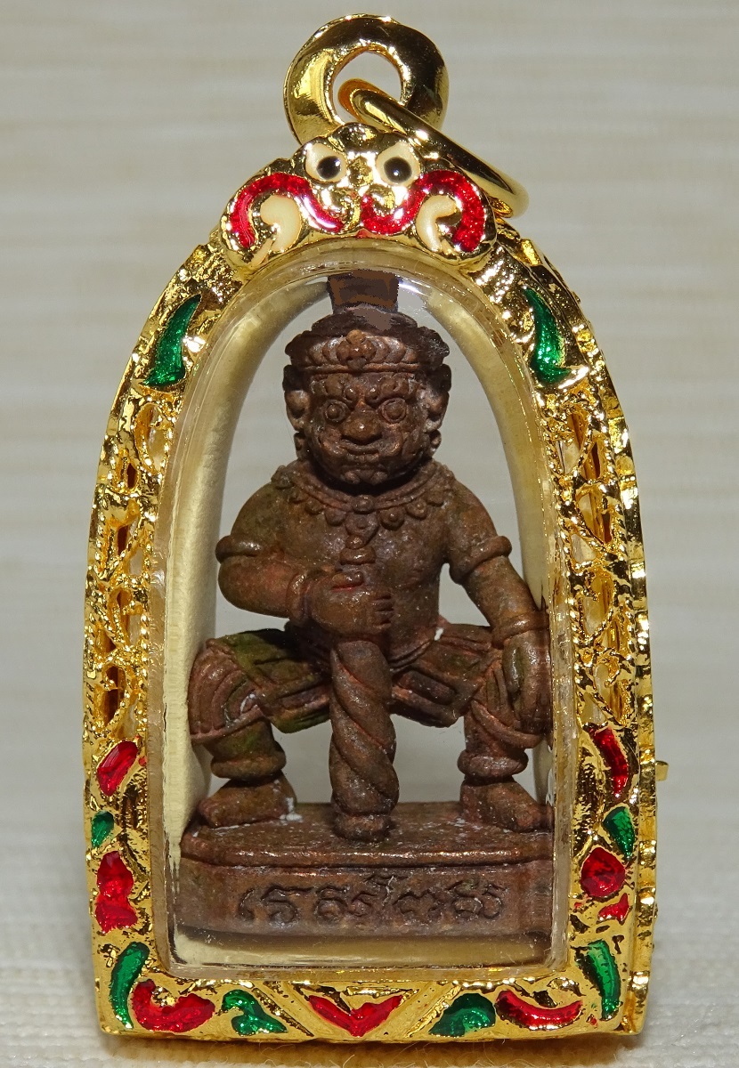 Amulette authentique Thao Wessuwan d'Ajarn Phun