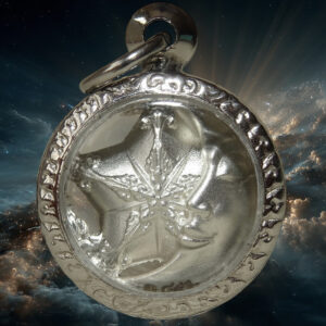 Amulette thaï Lune Étoile