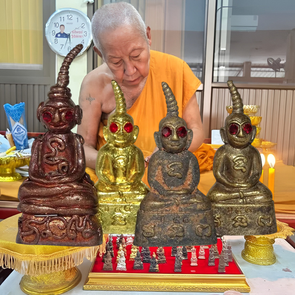 Coffret Maha Phra Ngang Amulette thaï